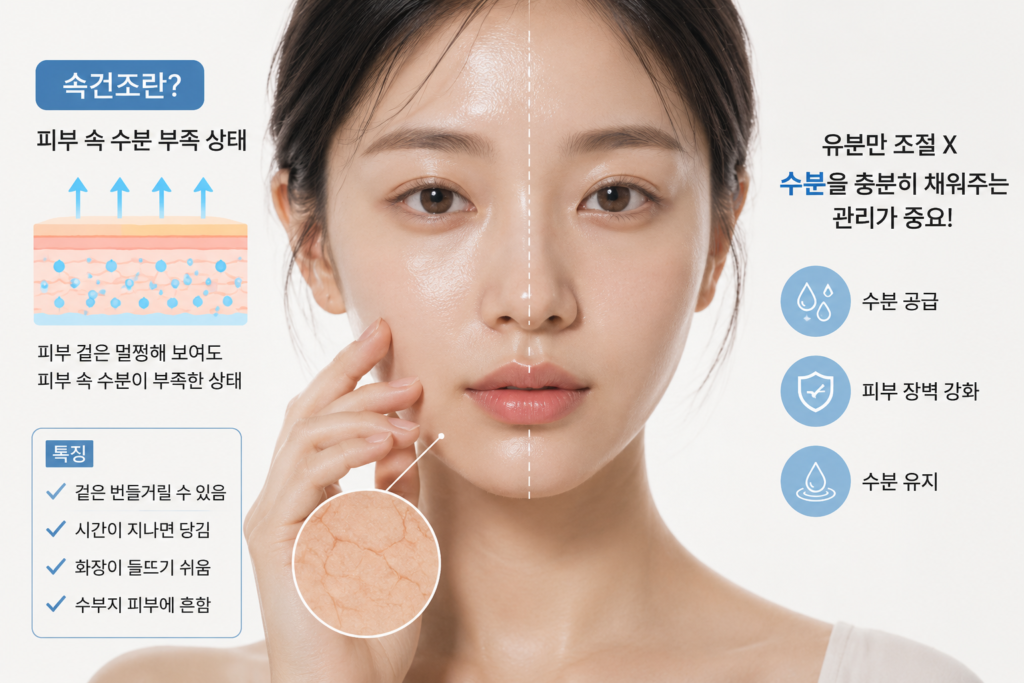 속건조 증상 및 관리 방법