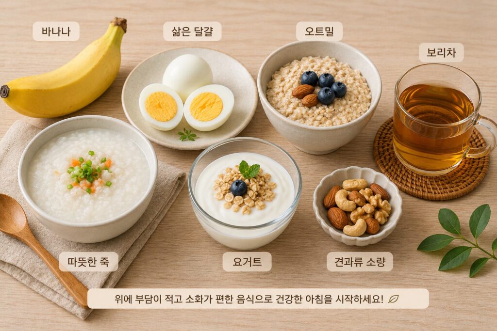 공복에 먹으면 좋은 음식