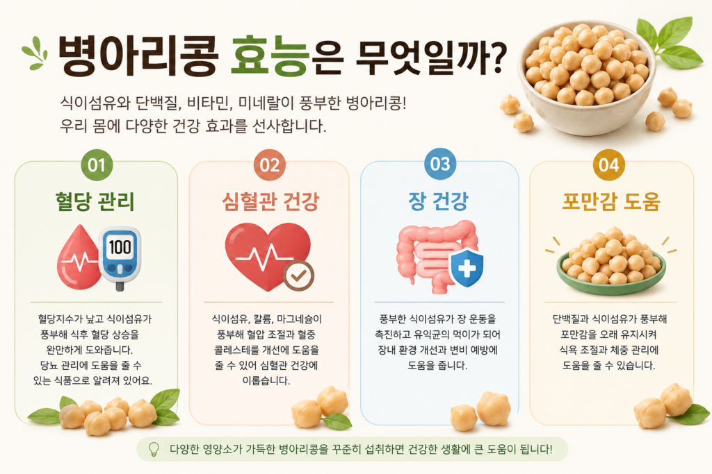 병아리콩 효능