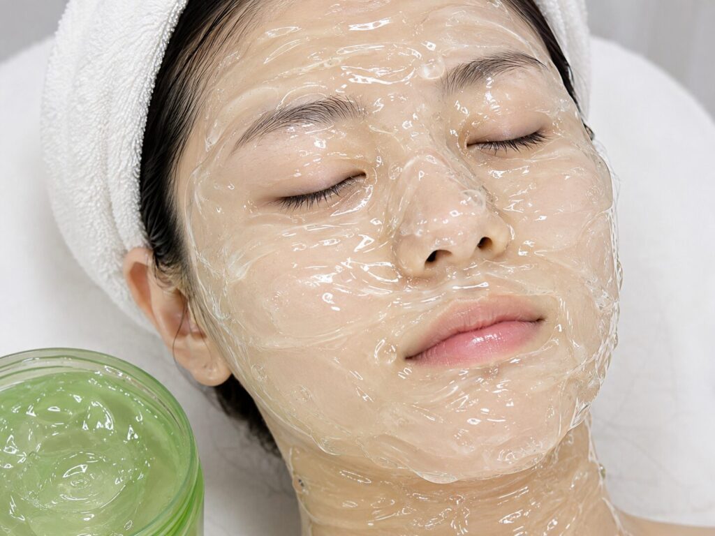 알로에겔 하는 방법