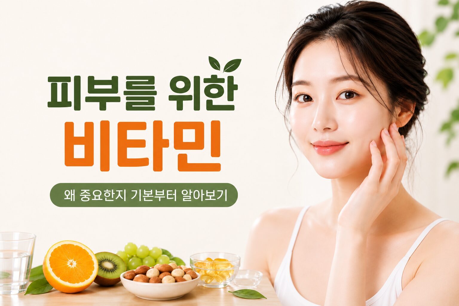 피부를 위한 비타민