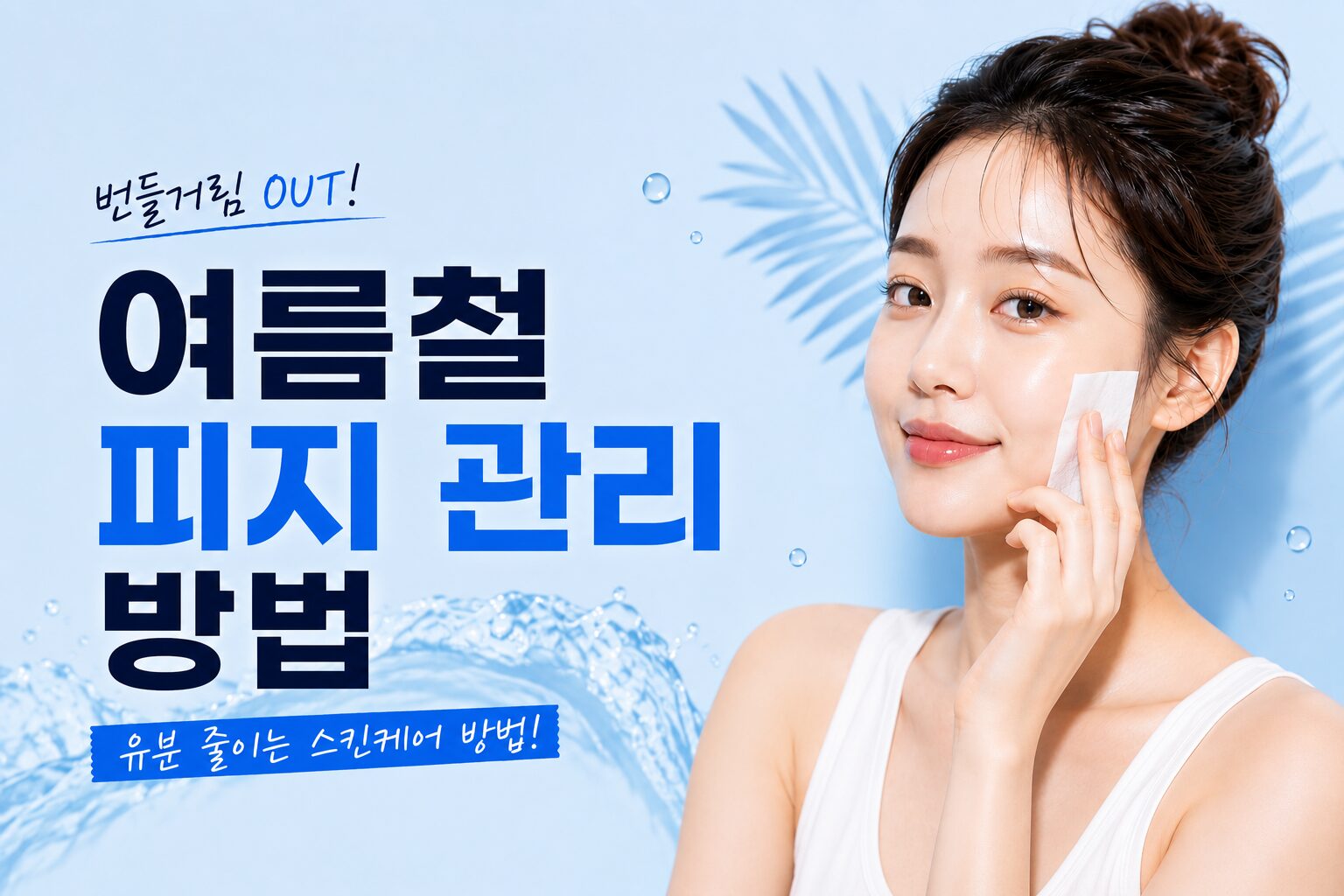 여름철 피지 관리 방법